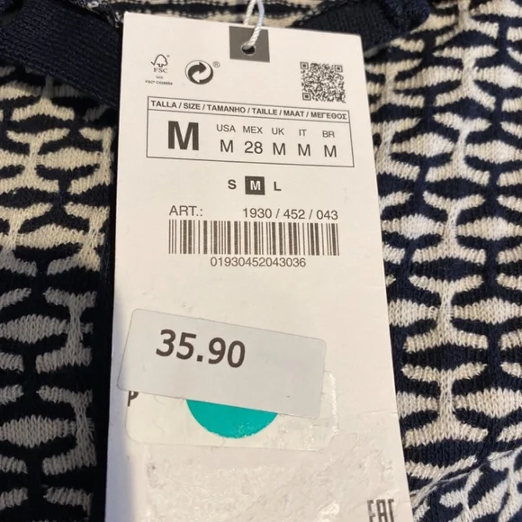 Zara knit dress M - Picture 8 of 9